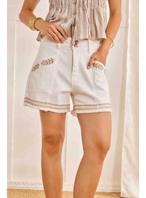 Short denim