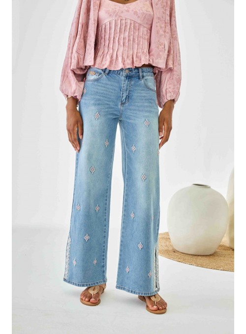 Denim piedritas