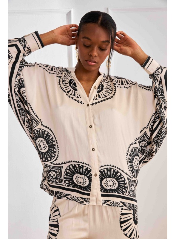 Blusa viscosa