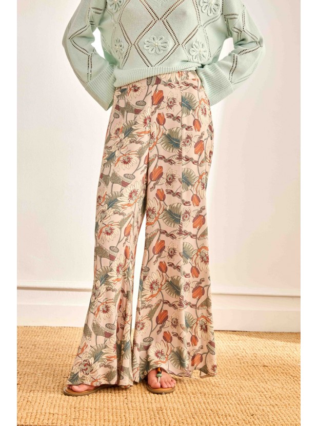 Pantalón rayón