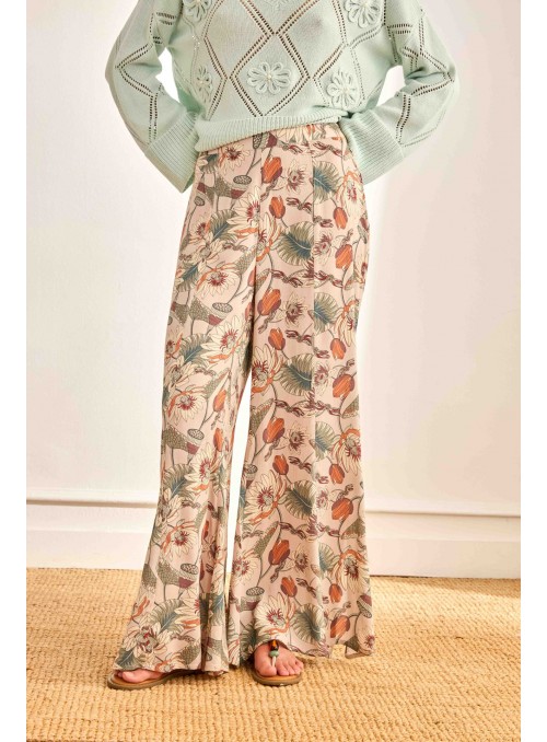 Pantalón rayón