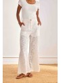 Pantalón bordado