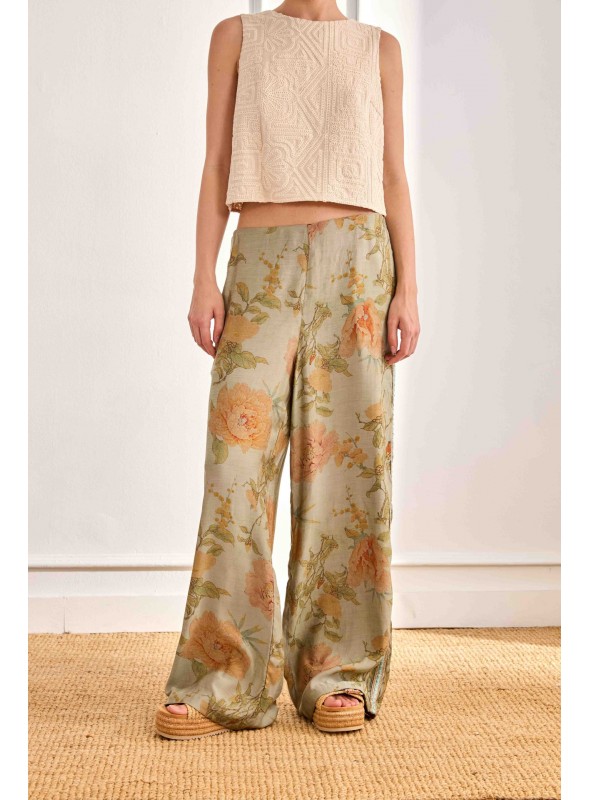 Pantalón estampado