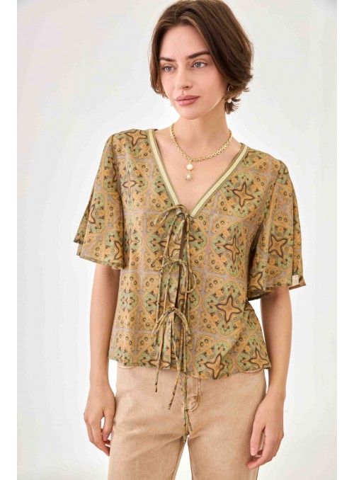 Blusa viscosa