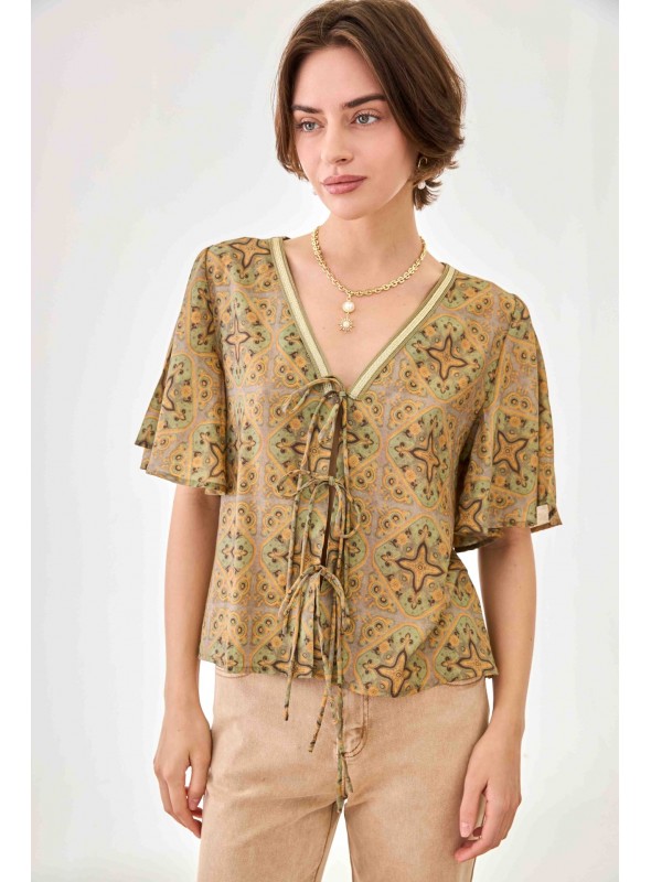 Blusa viscosa