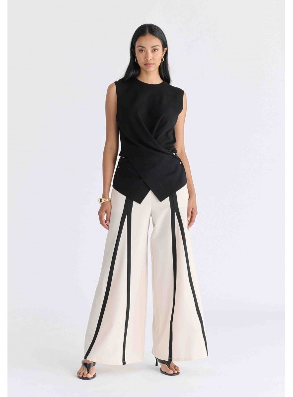 Pantalón ancho