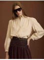 Blusa algodón bordada