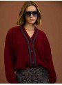 Cardigan de denim