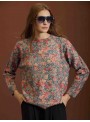 Jersey estampado digital floral