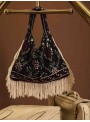 bolso de punto étnico
