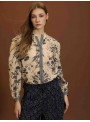 Blusa bordado floral