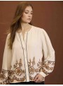 Blusa bordado floral