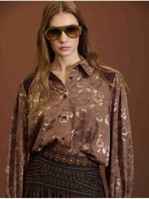 Camisa jacquard