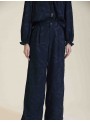 Pantalones palazzo jacquard