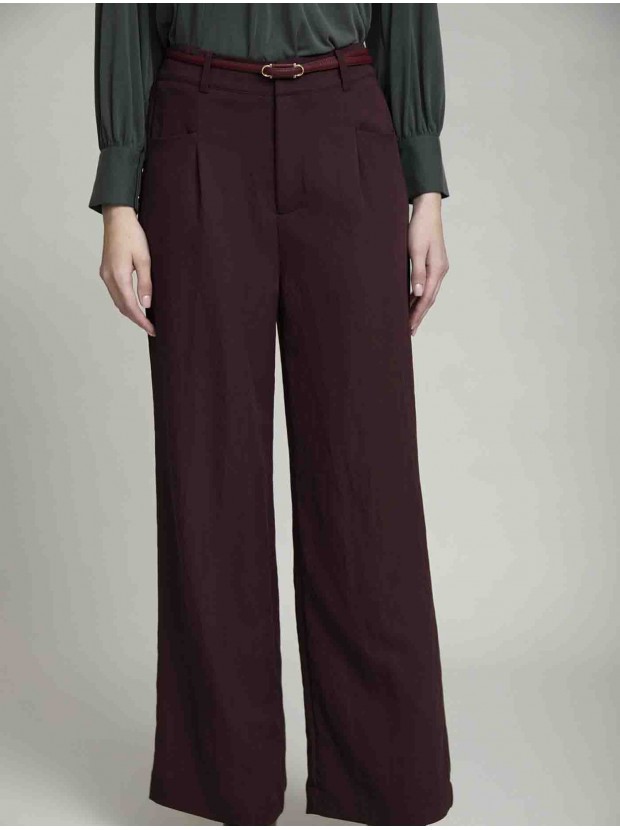 Pantalón twill fluido