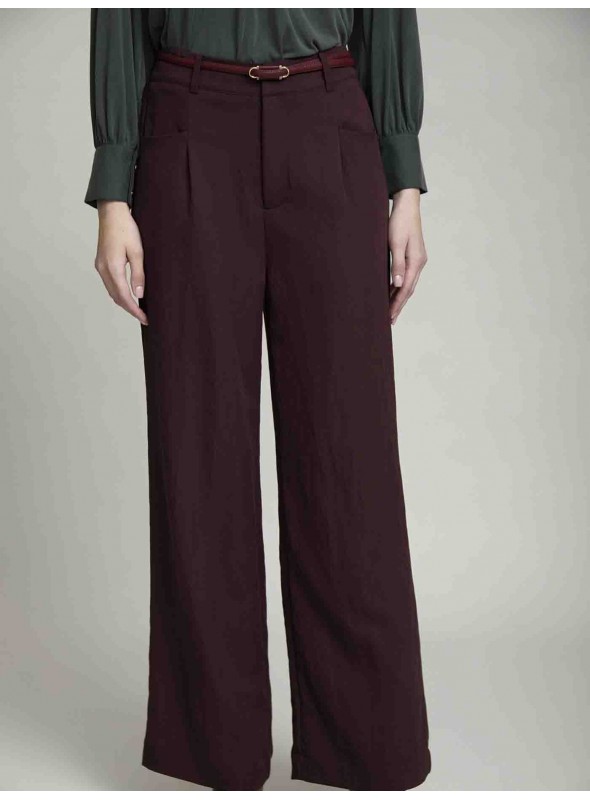 Pantalón twill fluido