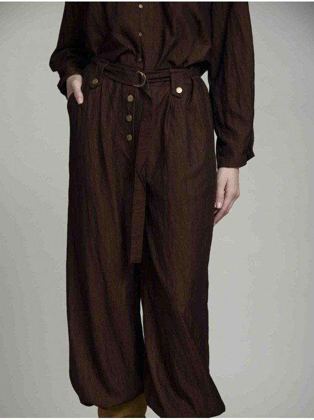 Pantalón denim fluido