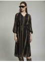 Vestido rayas multicolor
