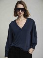 Camiseta modal cuello pico