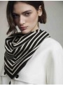 Pañuelo jacquard rayas