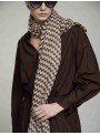 Foulard estampado zig zag