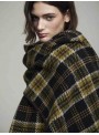 Bufanda punto jacquard cuadros