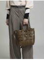 Bolso tote tipo cesta