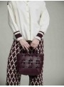 Bolso tote tipo cesta