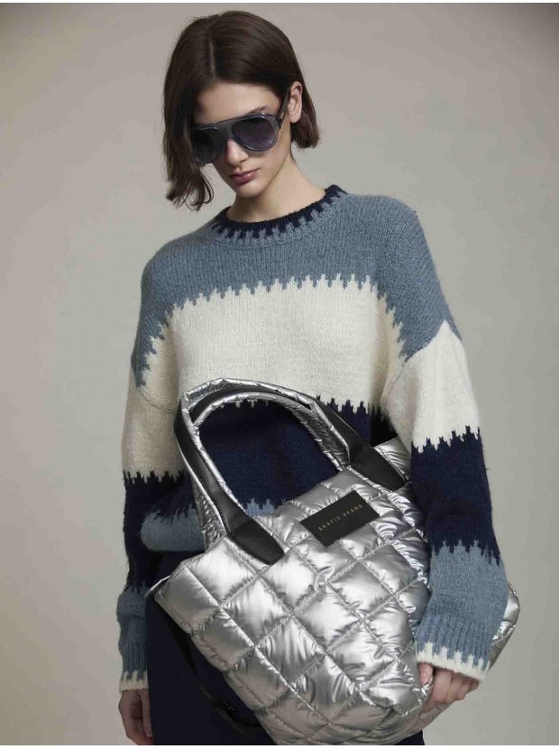 Bolso tote maxi acolchado