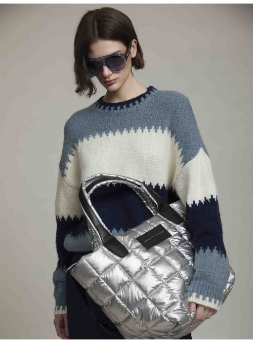 Bolso tote maxi acolchado