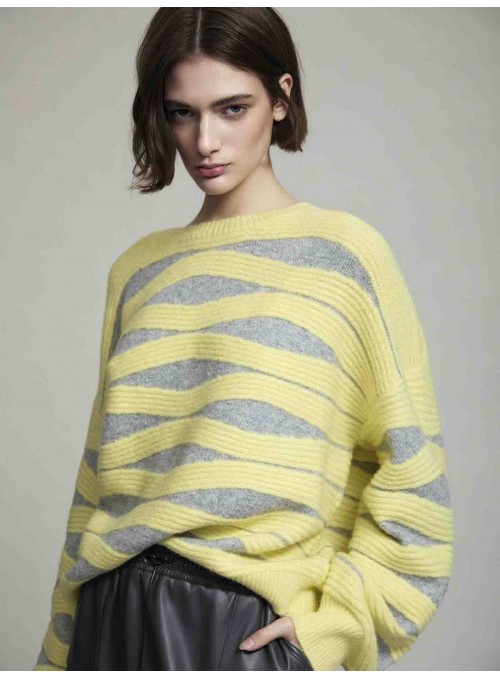 Jersey de punto con ondas