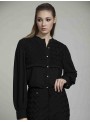 Camisa gasa tejido trenzado