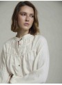 Blusa fluida frunces