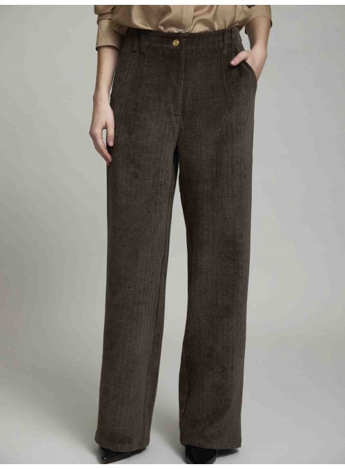 Pantalón recto pana
