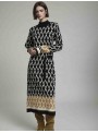 Vestido jacquard