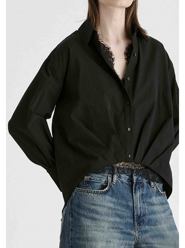Blusa plisada