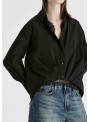 Blusa plisada