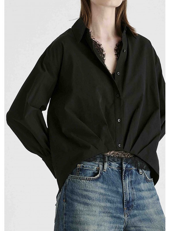 Blusa plisada