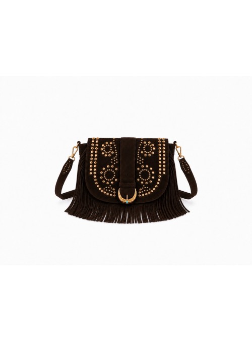 Bolso bandolera marrón