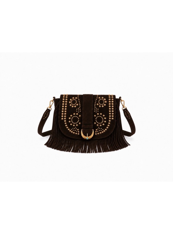 Bolso bandolera marrón